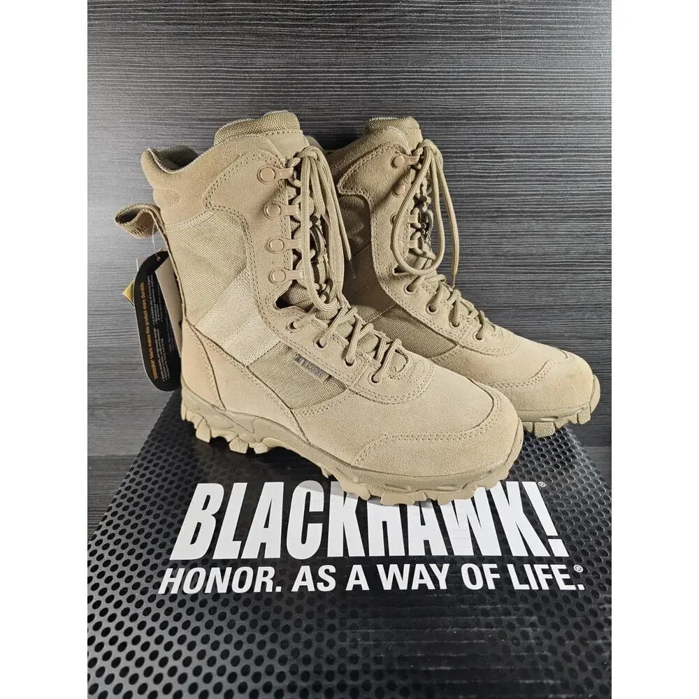 Blackhawk Desert Ops Boot 83BT02DE Tan Military Mens 6.5M